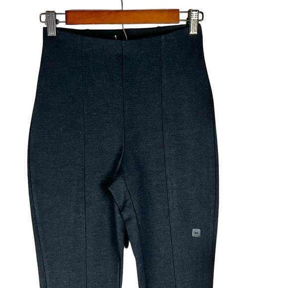 EXPRESS PULL-ON HIGH-RISE SLIM FIT CAREER PANTS IN CHARCOAL NWT WOMEN'S SIZE XS‎ - Picture 2 of 12